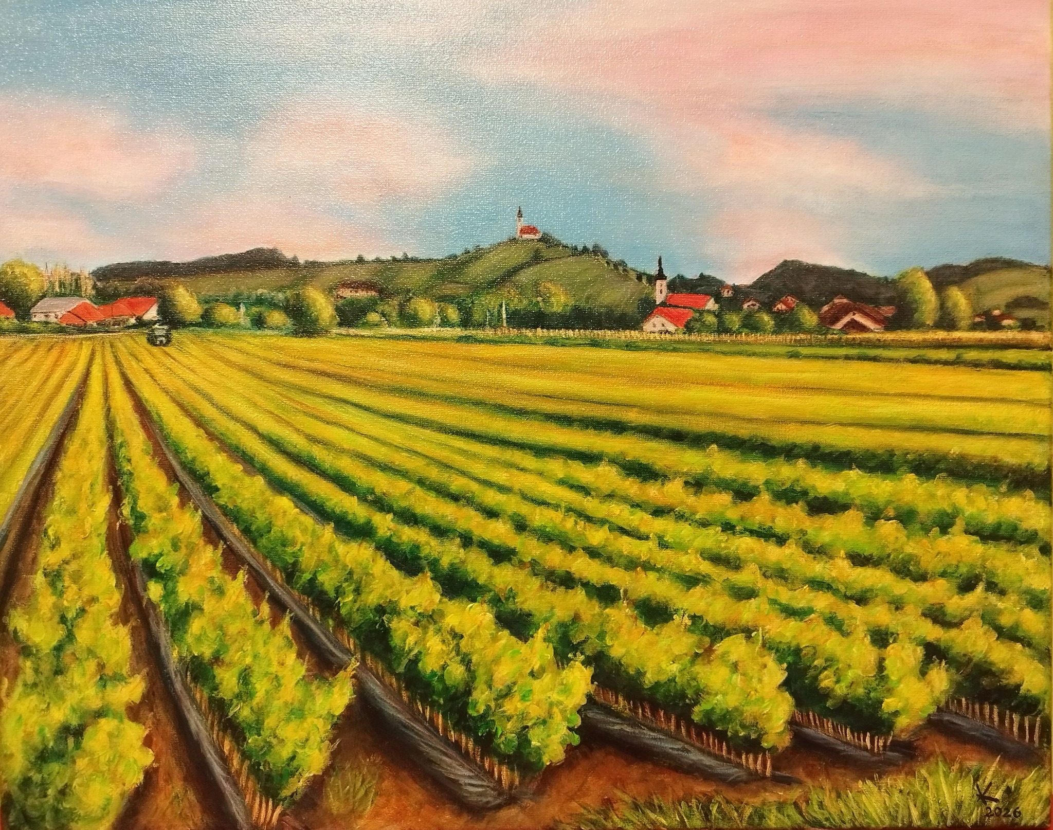 Vinograd - slika po naročilu